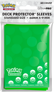 Pokemon Energy Card Sleeves 65ct Grass