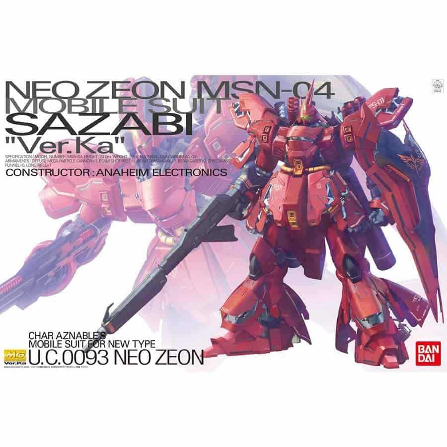Gundam MG Char's Counterattack Sazabi Ver KA 1:100