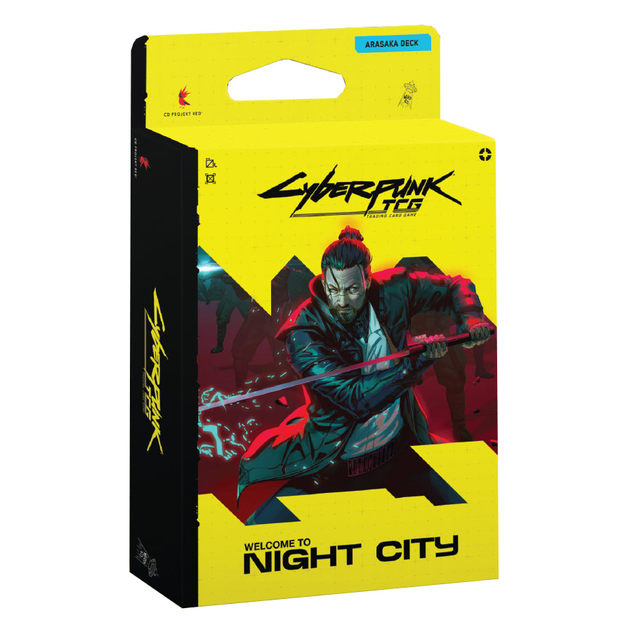 Cyberpunk TCG Retail Starter Deck - Arasaka/Embracing Power