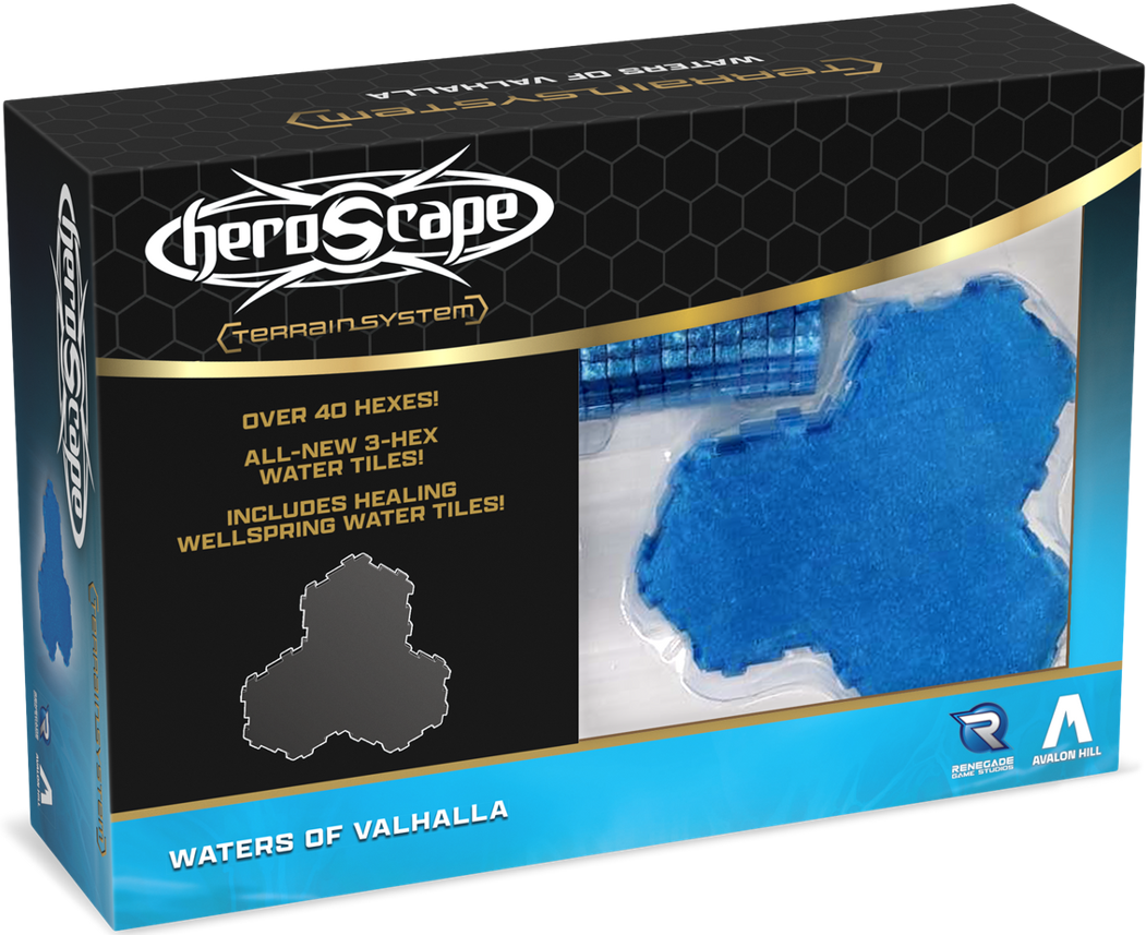 HeroScape Waters of Valhalla Terrain Expansion