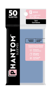 Phantom Rose Sleeves Gloss/Gloss 70x120mm Clear 50ct