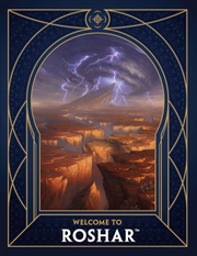 Cosmere RPG: Stormlight Welcome to Roshar Setting Guide (Softcover)