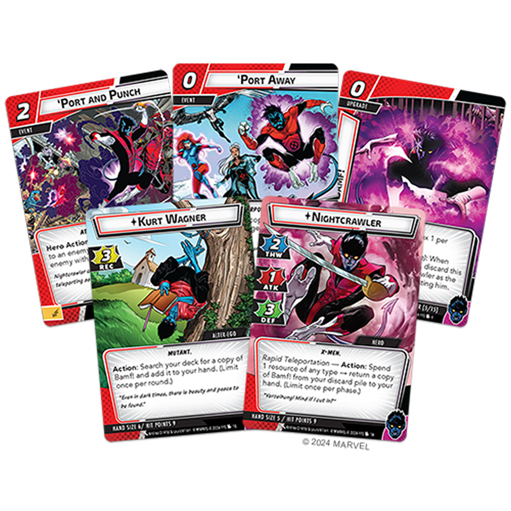 Marvel Champions The Card Game Nightcrawler Hero Pack