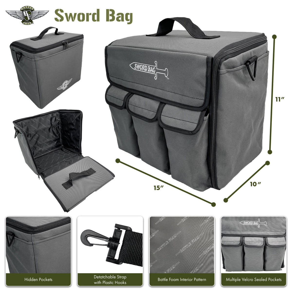 Sword Bag Pluck Foam Load Out