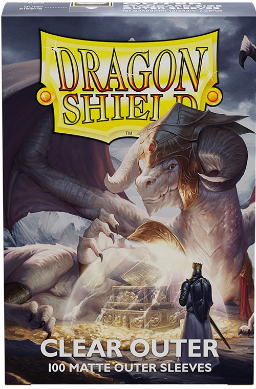 Dragon Shields Outer Sleeves Matte Clear (100)