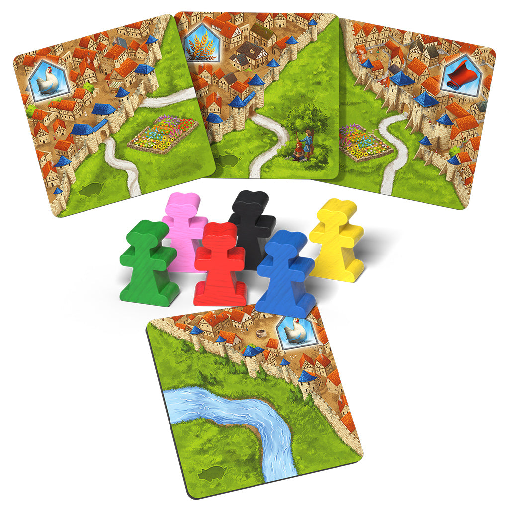 Carcassonne Exp2 (V3.1) : Traders & Builders EN