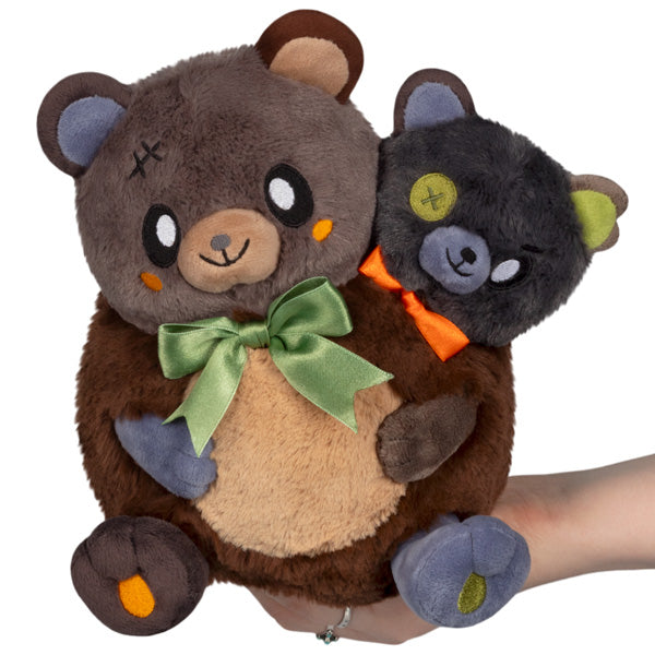 Mini Two-Headed Bear Squishable 9"