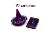 PolyHero Wizard d20 Wizard Hat and d2 Spellbook Wizardstone