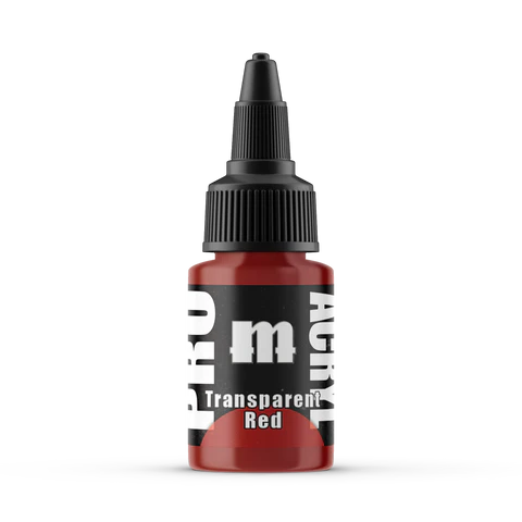 Pro Acryl Transparent Red