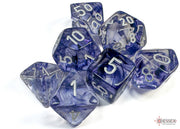 NebulaÃ‚Â® Polyhedral Black/white 7-Die Set