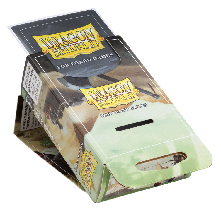 Dragon Shields: (100) American Standard Board Game Sleeves (57mm x 89mm)