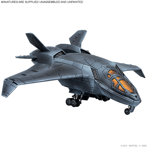 MCP Quinjet Terrain Pack
