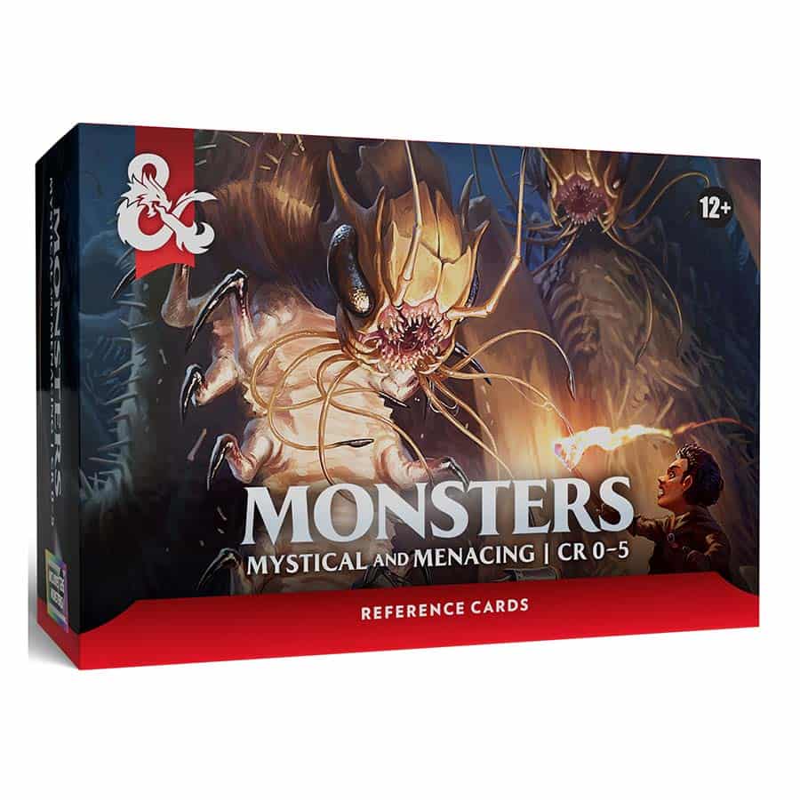 D&D Reference Cards Monsters Mystical & Menacing