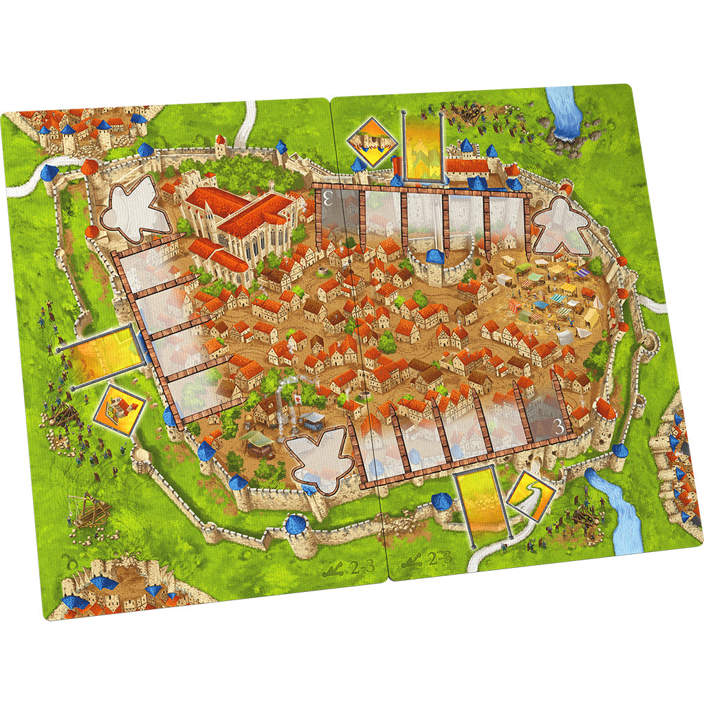 Carcassonne Exp7 (V3.1) : Siege & Defense EN
