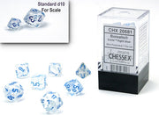 Borealis® Mini-hedral® Icicle/light blue Luminary 7-Die Set