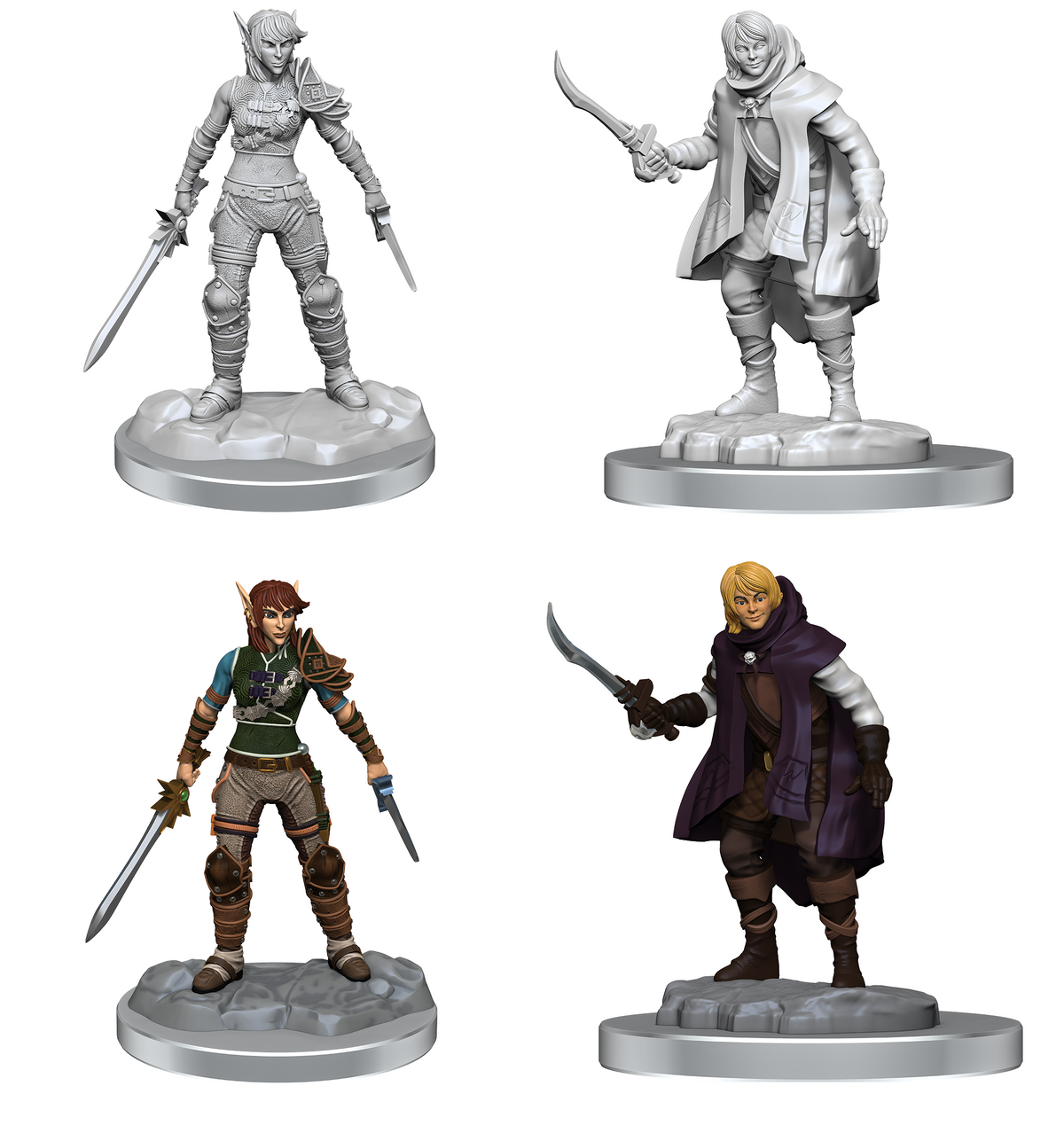 D&DNMUM Elf Rogue & Half-Elf Rogue Protege W19