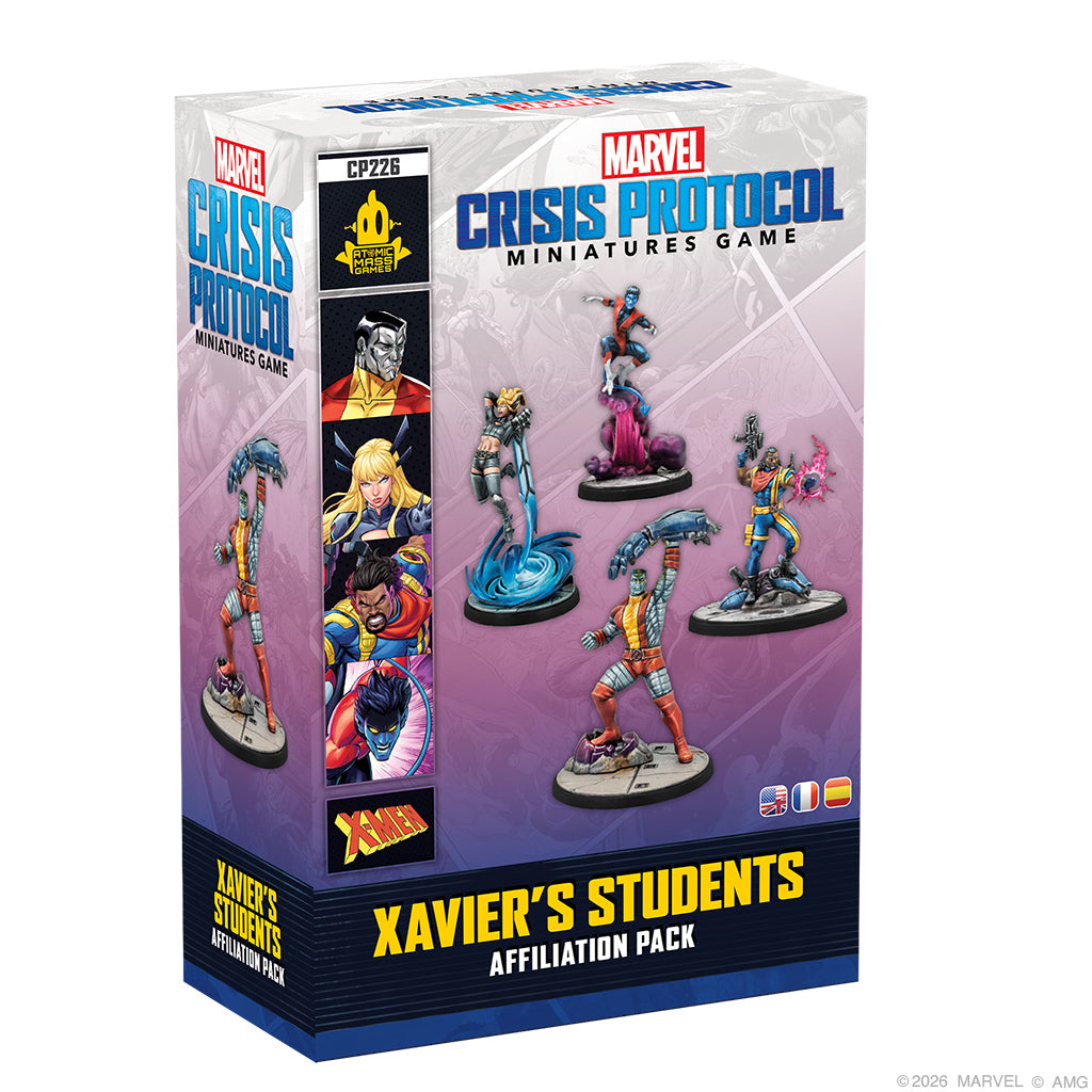 Marvel: Crisis Protocol - Xavier’s Students Affiliation Pack