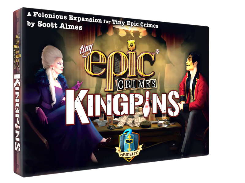 Tiny EPIC Crimes Kingpins Expansion