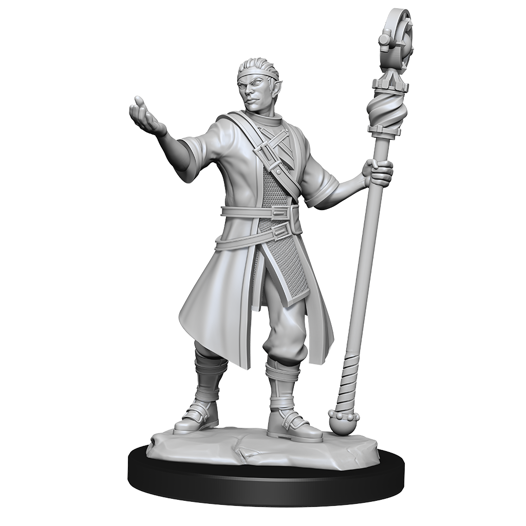 D&DNMUM Half-Elf Wizard Male W14