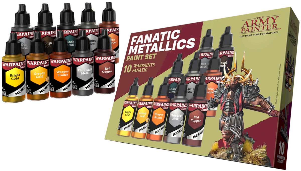 Warpaints Fanatic Metallics Paint Set
