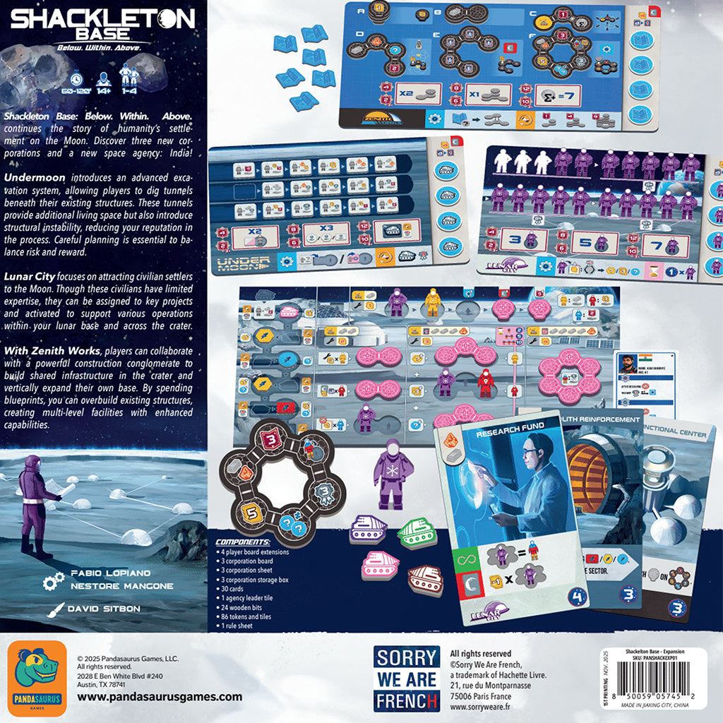 Shackleton Base Below Within Above