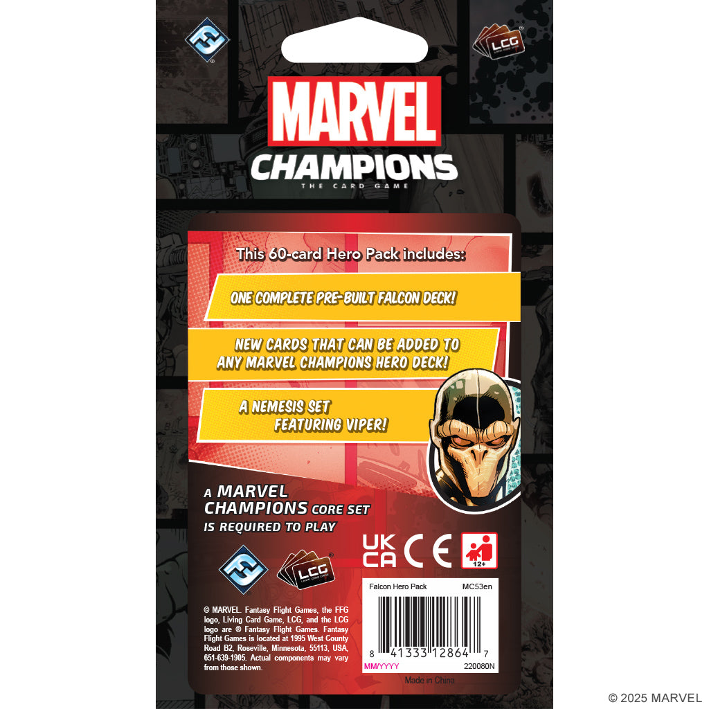Marvel Champions The Card Game Falcon Hero Pack