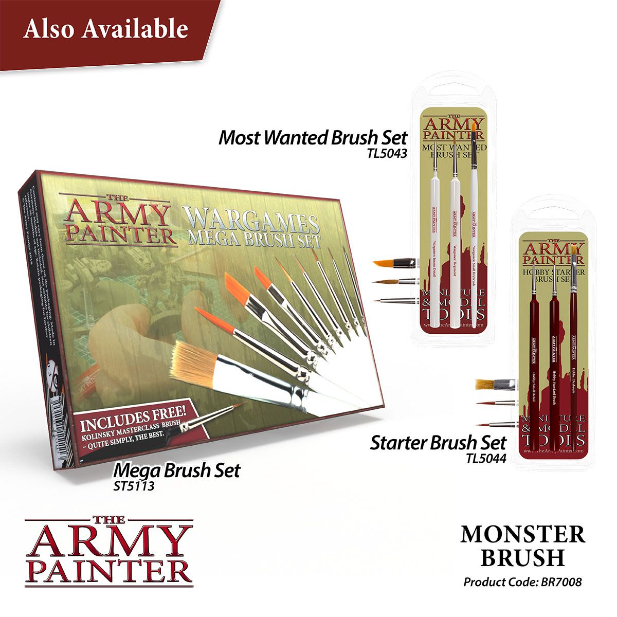 Wargamer Brush Monster