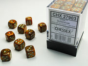 Glitter 12mm d6 Gold/silver Dice BlockÃ¢â€žÂ¢ (36 dice)