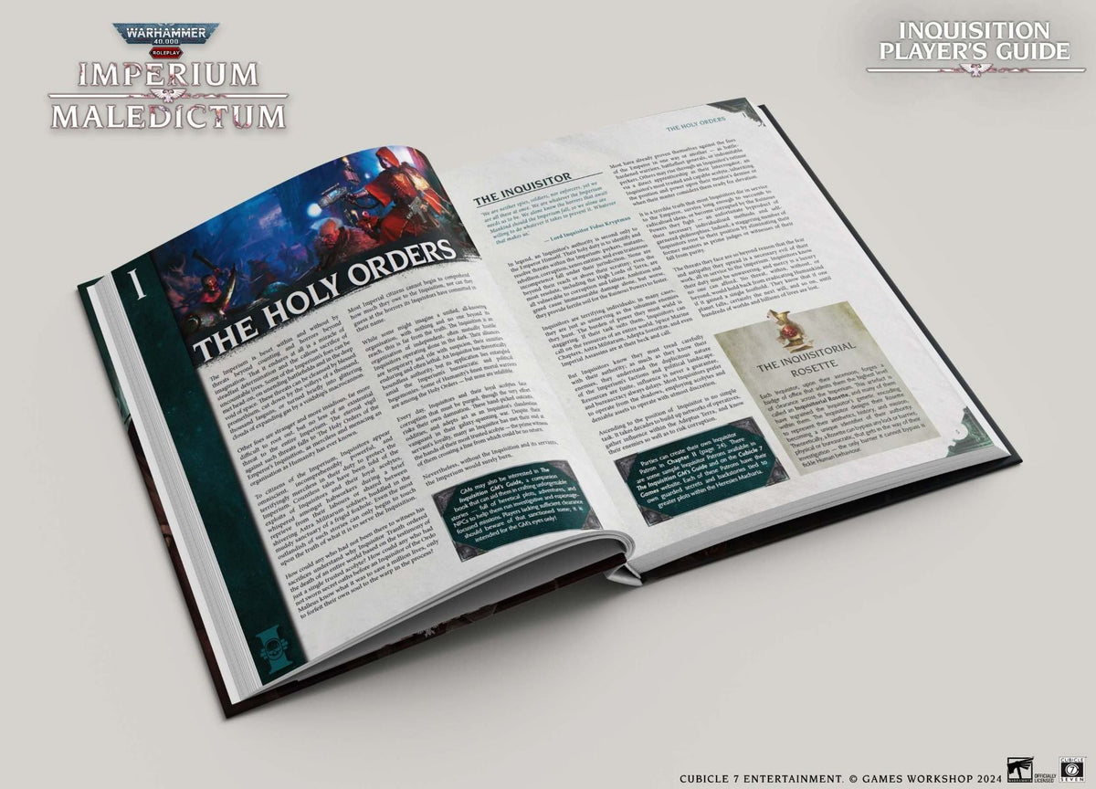 Warhammer 40k RPG: Imperium Maledictum - Inquisition Collector's Edition Slipcase