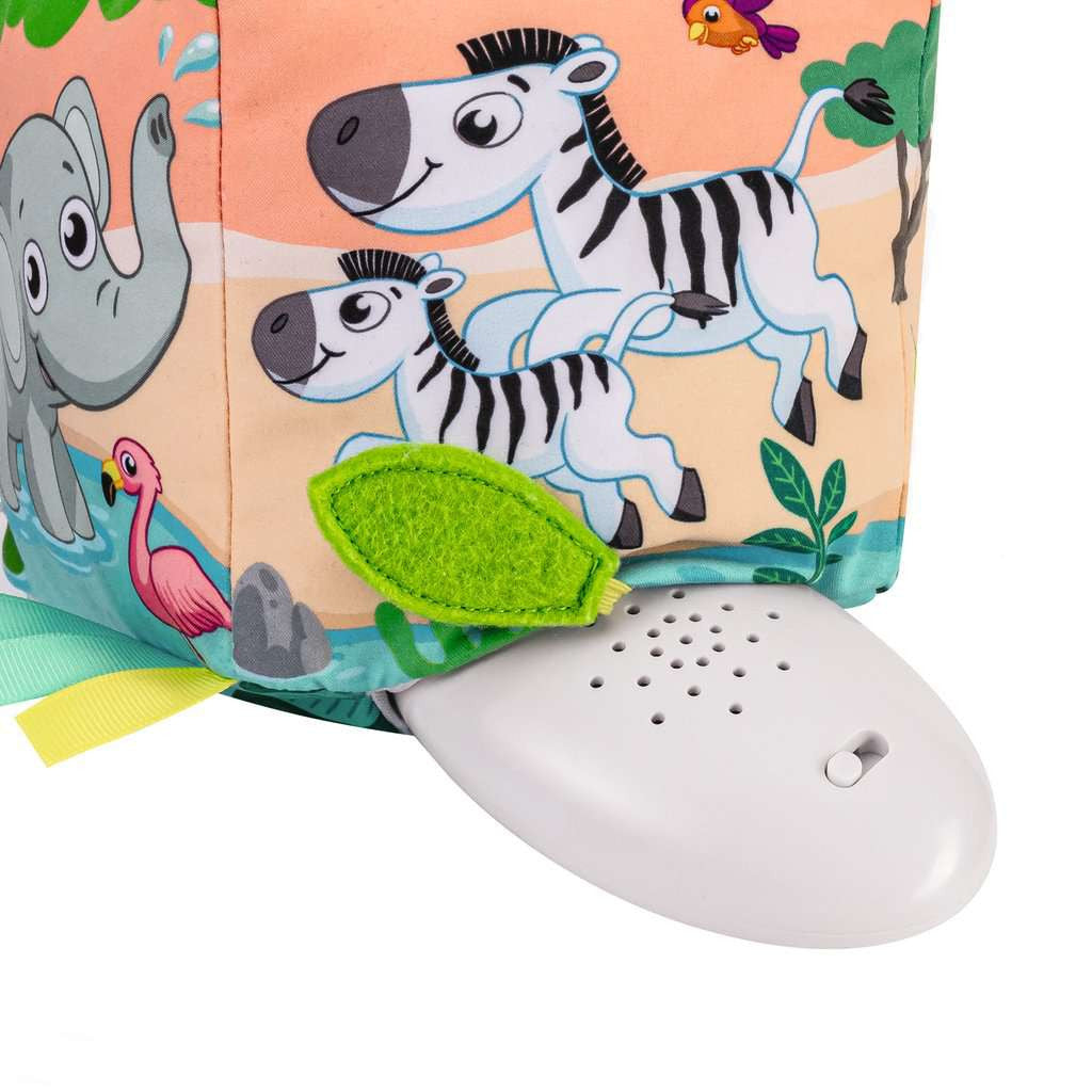 Roll & Play Sound Cube: Wild Animals