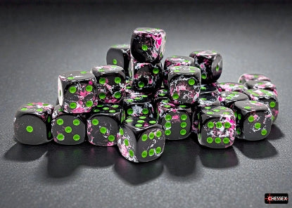 Brush 12mm d6 Paintball/Green Dice BlockÃ¢â€žÂ¢ (36 dice)