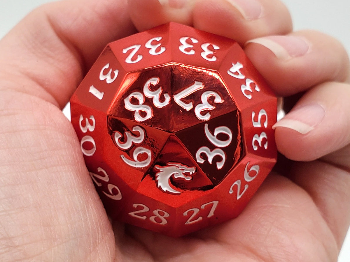 Metal D40 Spindown Electric Red