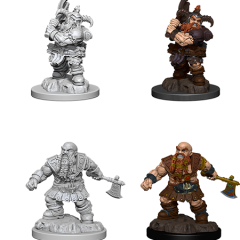 D&DNMUM Dwarf Barbarian Male W6