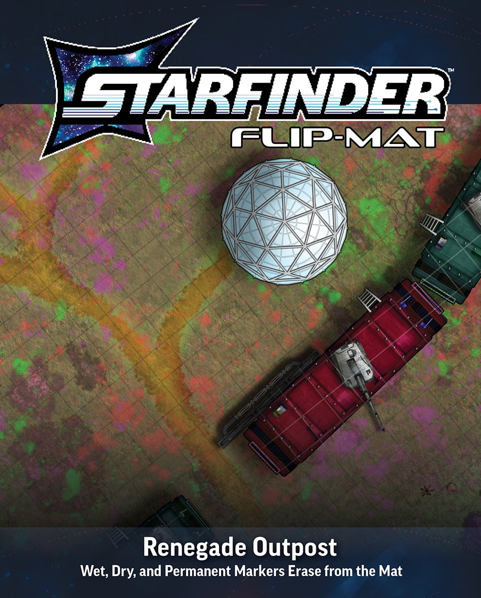 Starfinder RPG: Flip-Mat - Renegade Outpost