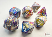 FestiveÃ‚Â® Mini-hedralÃ‚Â® CarouselÃ¢â€žÂ¢/white 7-Die Set