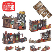 FLG Full Color Matched Play Terrain Set Skrap Yard