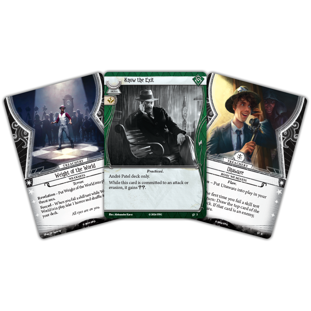 Arkham Horror The Card Game Andre Patel Investigator Deck