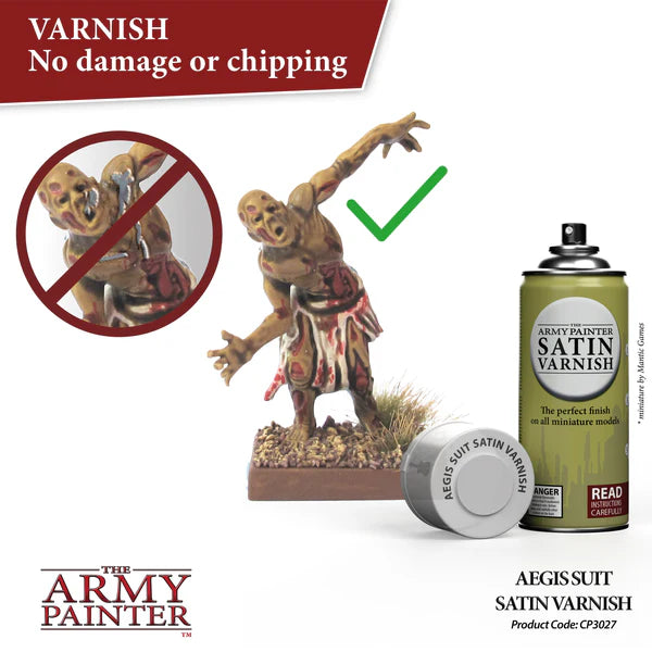 Aegis Suit Satin Varnish 400ml Spray