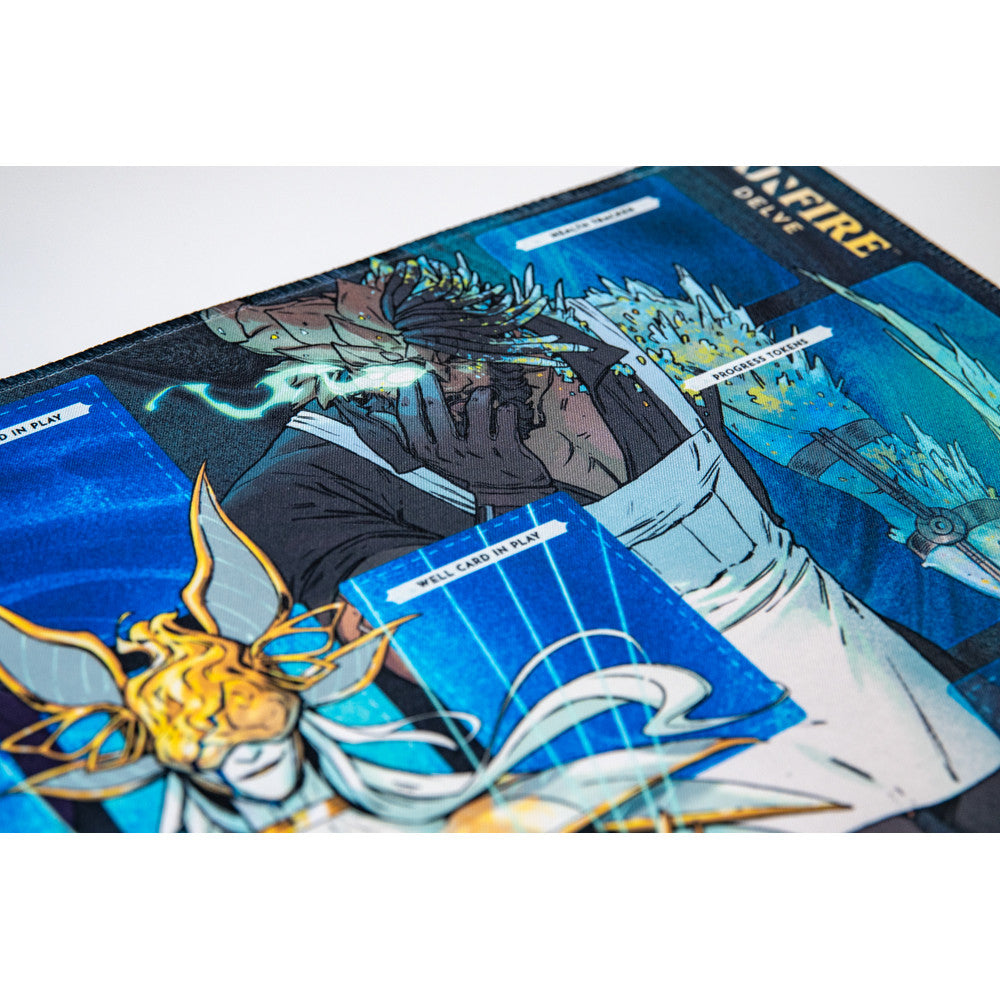 Kinfire Delve Playmat