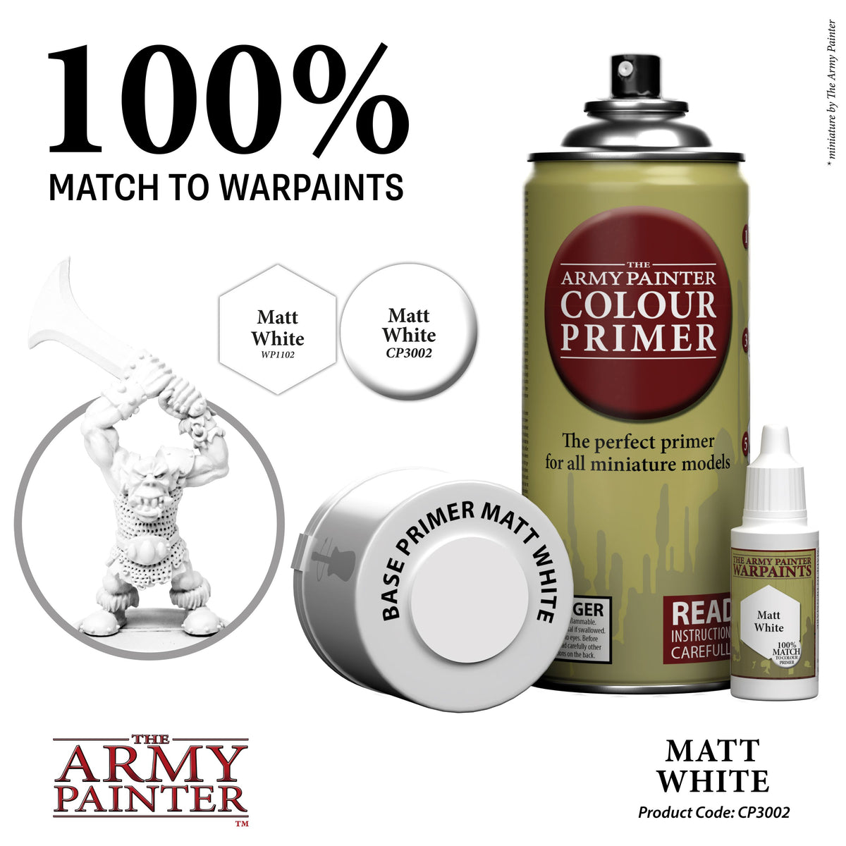 Matt White Undercoat 400ml Spray