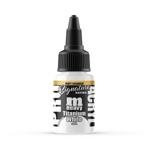 Pro Acryl Matt Cexwish Heavy Titanium White