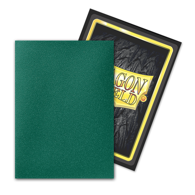 Dragon Shields Matte Dual Metallic Green Power (100)