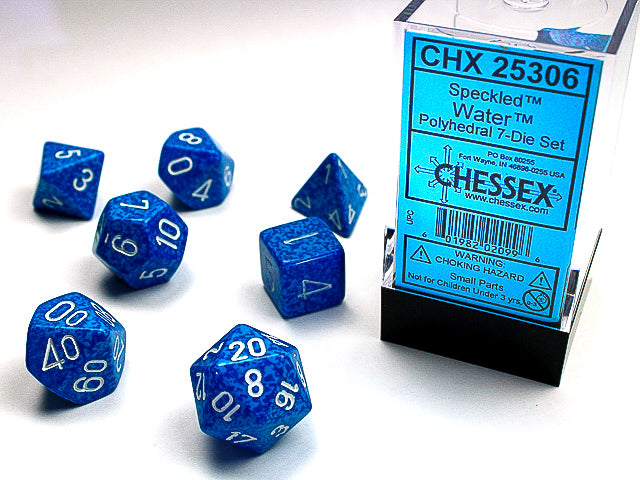 SpeckledÃ‚Â® Polyhedral Water 7-Die Set