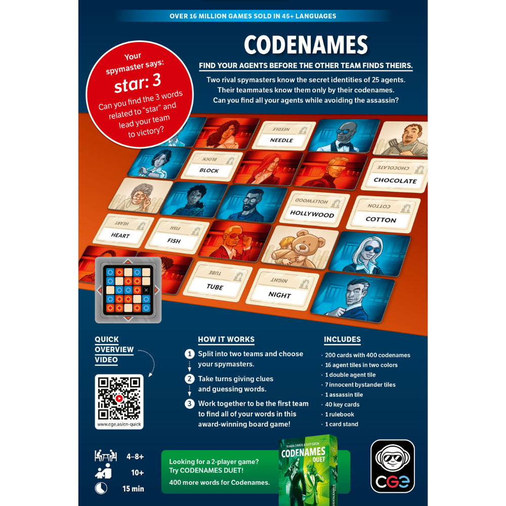 Codenames 2nd Edition