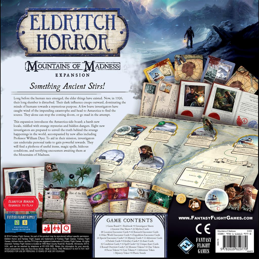 Eldritch Horror: The Mountains of Madness
