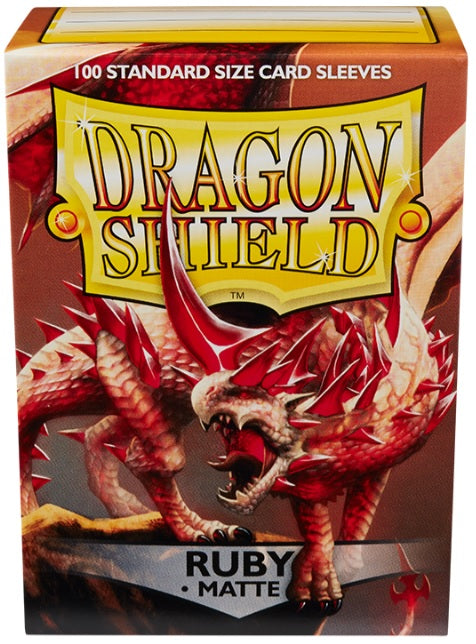 Matte Ruby: Dragon Shields (100)