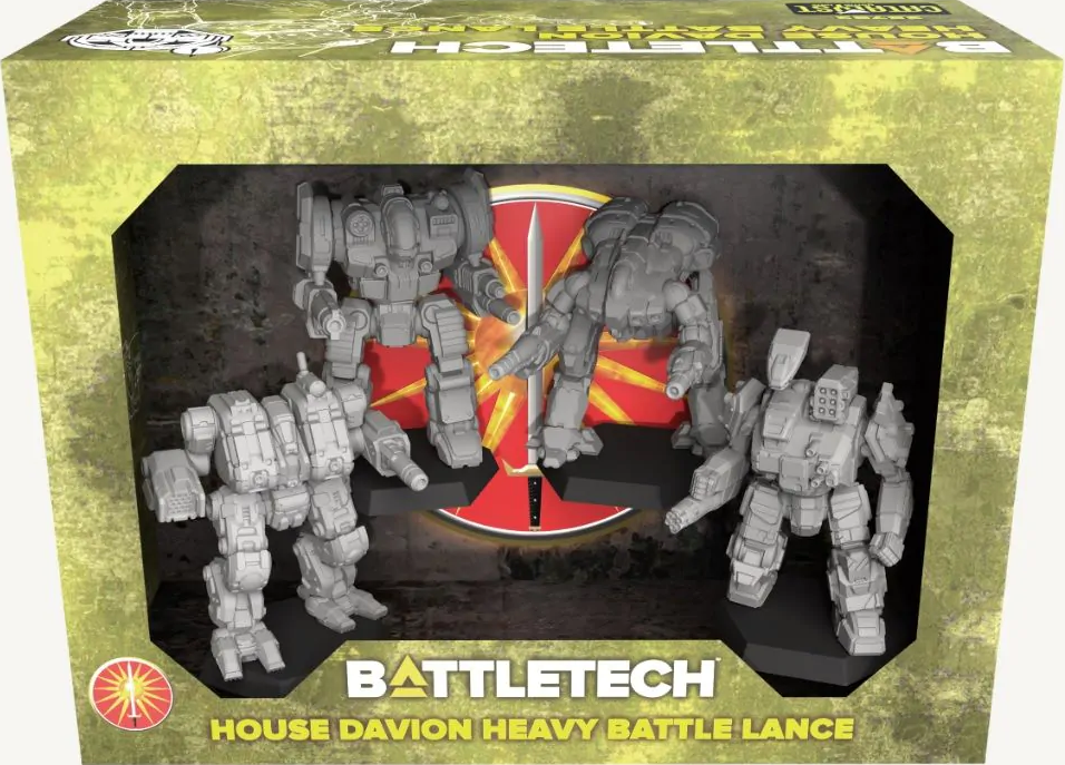 BattleTech ForcePack - House Davion Heavy Battle Lance