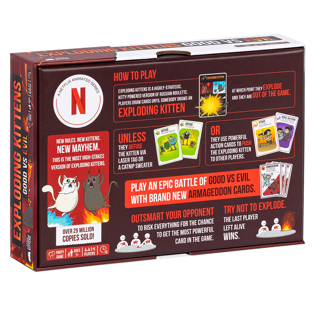 Exploding Kittens: Good vs Evil