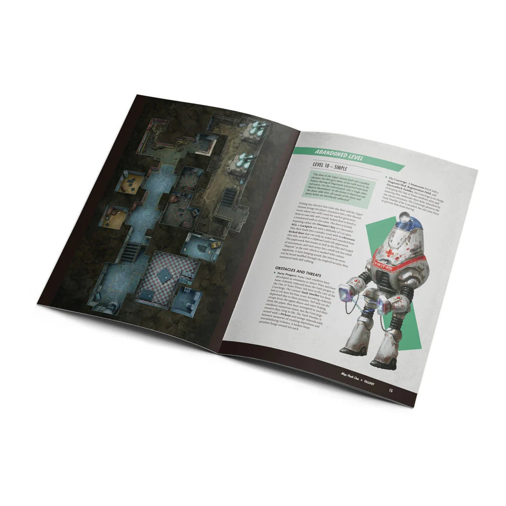 Fallout The Roleplaying Game Map Pack 1 Vault