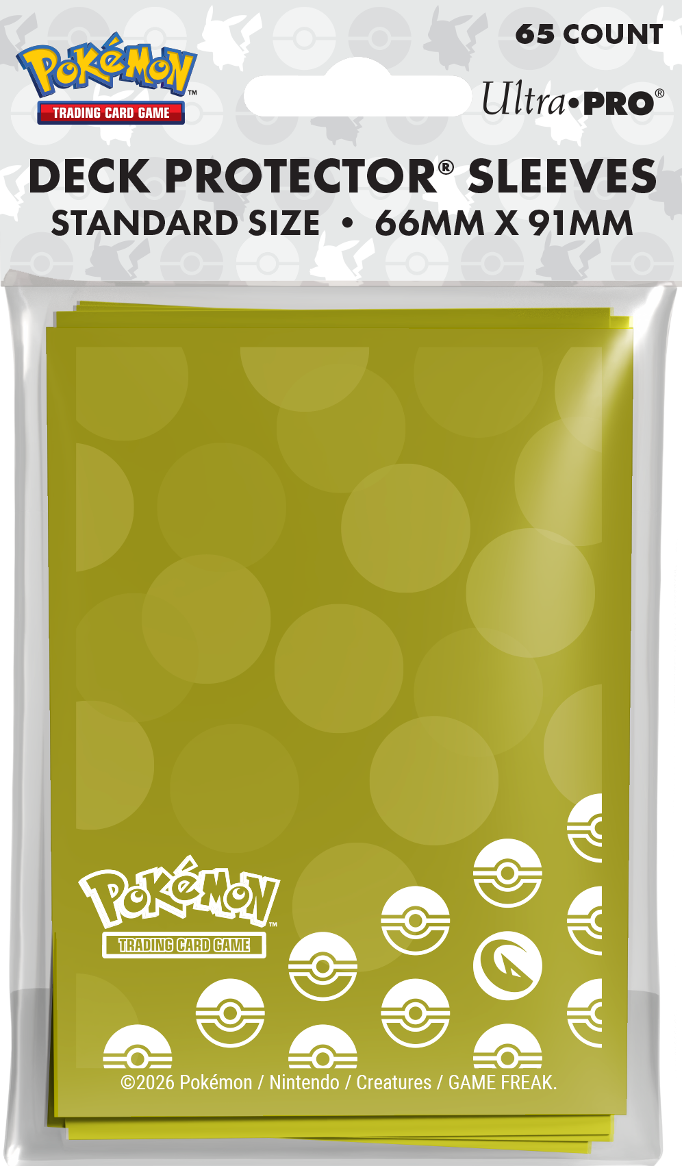 Pokemon Energy Card Sleeves 65ct Dragon